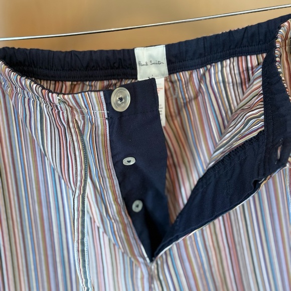 Paul Smith Multicolor Striped Short-Sleeve Pyjama Short Set - Picture 6 of 7